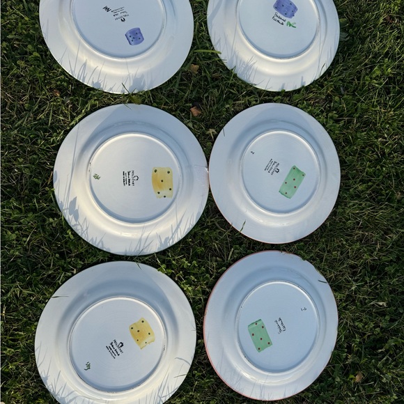 Holdenby set of 6 dinner plates mad hatter’s tea party - Picture 3 of 5